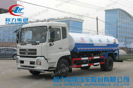 程力威牌CLW5160GSS4型洒水车